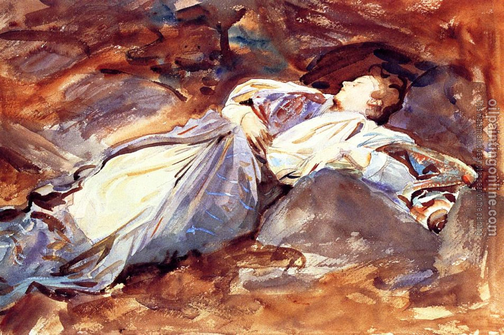 Sargent, John Singer - Violet Sleeping